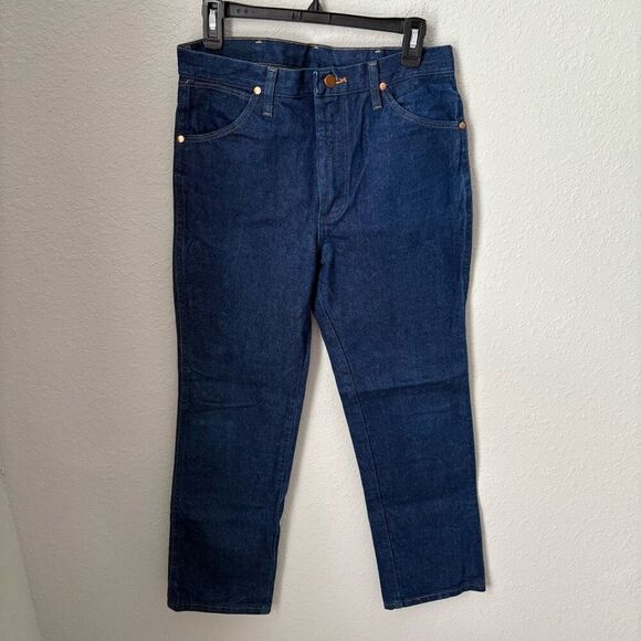 Wrangler Cowboy Cut Slim Fit Jeans Mens Size 32x30 - Picture 5 of 11